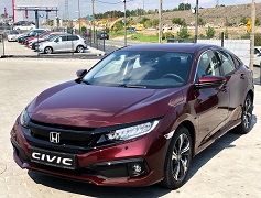 Honda Civic sedan po liftingu!